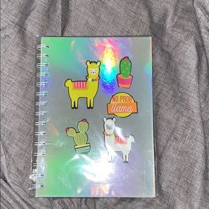 Holographic Spiral Notebook